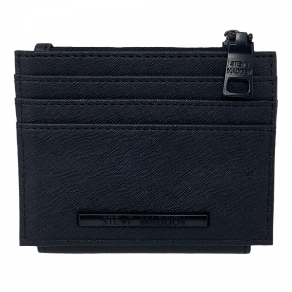 Tarjetero Steve Madden – Negro con Herrajes en negro | MR117925 - Imagen 3